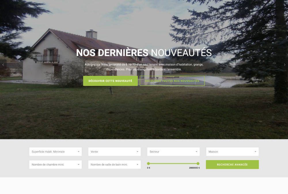 Agence immobilière Pollet située en région Centre