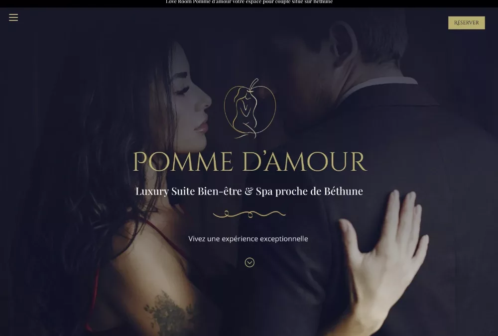 Pomme d&rsquo;Amour Spa : une luxury suite bien-être & réservation sur mesure près de Béthune